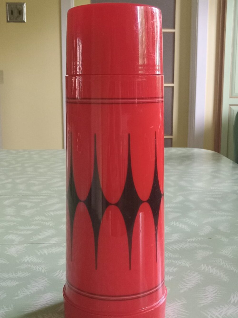 Vintage thermos Aladdin mcm atomic space age